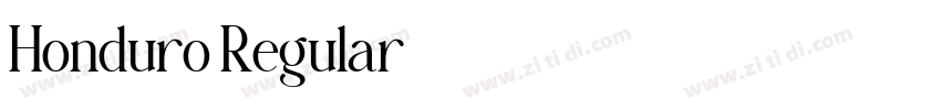 Honduro Regular字体转换 Honduro Regular字体转换